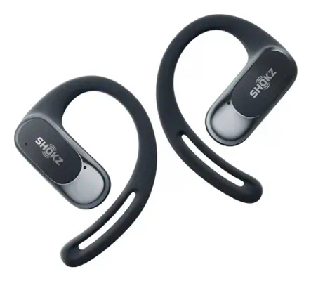 SHOKZ OpenFit Air Casque Sans fil Crochets auriculaires Appels/Musique/Sport/Au quotidien Bluetooth  - Shokz - Casque Micro - visuel 1