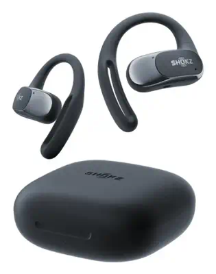 SHOKZ OpenFit Air Casque Sans fil Crochets auriculaires Appels/Musique/Sport/Au quotidien Bluetooth  - Shokz - Casque Micro - visuel 2