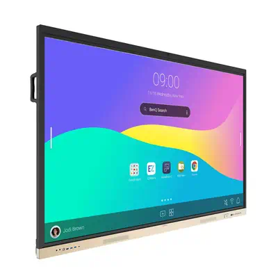 BenQ RE9804FV tableau blanc interactif 2,49 m (98") 3840 x 2160 pixels Écran tactile Noir - Affichage dynamique - visuel 3