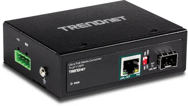 Trendnet TI-UF11SFP convertisseur de support réseau Interne 1000 Mbit/s Noir - Accessoire Wifi - visuel 2