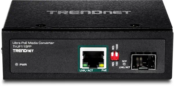 Trendnet TI-UF11SFP convertisseur de support réseau Interne 1000 Mbit/s Noir - Accessoire Wifi - visuel 3