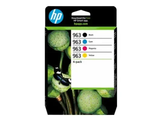 HP 963 CMYK Original Ink Cartridge 4-Pack - Cartouches d'encre - visuel 1