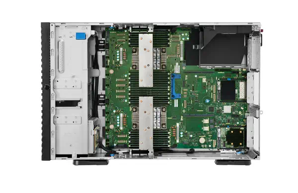 ProLiant Compute ML350 Gen12 6505P 12c 1P 1x32GB-R 4LFF MR408i-o 2x4TB HDD 2x1000W PS EU Server - HP - Serveur - visuel 4
