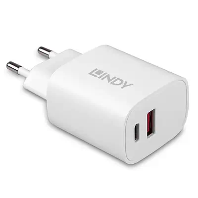 Lindy Chargeur USB Type A & C 20W - Chargeur et alimentation - visuel 1