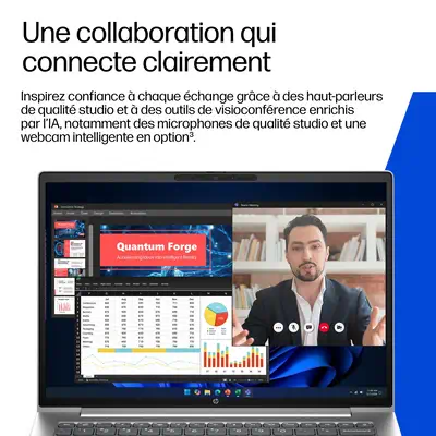 HP DX5X7AT laptop Intel Core 5 Ordinateur portable 35,6 cm (14") WUXGA 16 Go DDR5-SDRAM 512 Go SSD W - PC Portable - visuel 8