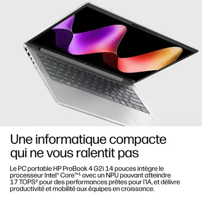 HP DX5X7AT laptop Intel Core 5 Ordinateur portable 35,6 cm (14") WUXGA 16 Go DDR5-SDRAM 512 Go SSD W - PC Portable - visuel 7