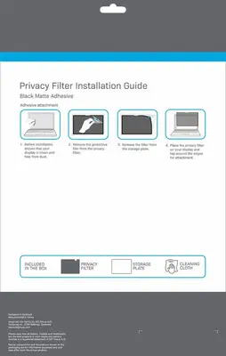 eSTUFF GLBW13305213 filtre anti-reflets pour écran et filtre de confidentialité 34,3 cm (13.5") Ordi - Protection d'écran et Filtre - visuel 3