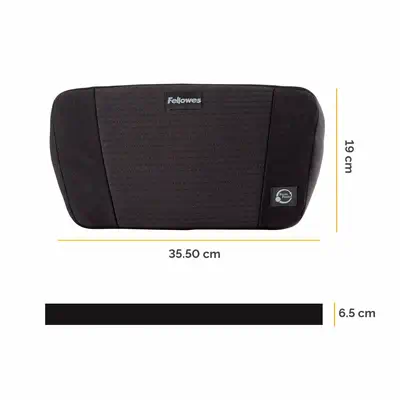 Fellowes 8026501 soutien lombaire pour dossier de siège Noir - Produit ergonomique - visuel 3