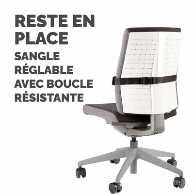 Fellowes 8026501 soutien lombaire pour dossier de siège Noir - Produit ergonomique - visuel 8