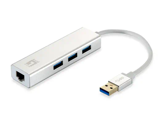 LevelOne USB-0503 carte réseau Ethernet 1000 Mbit/s - Accessoire Réseau - visuel 1