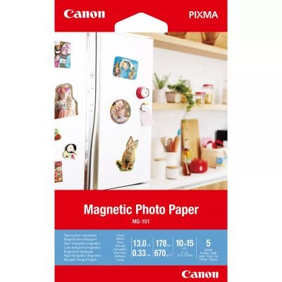 Revendeur officiel Papier CANON MAGNETIC PHOTO PAPER MG-101