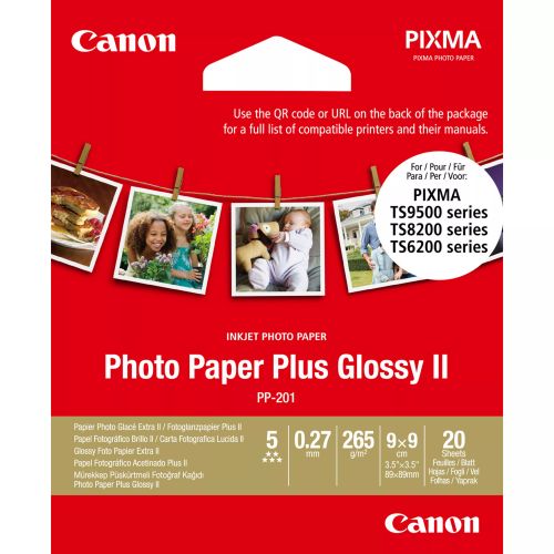 Revendeur officiel Papier CANON PHOTO PAPER PLUS PP-201