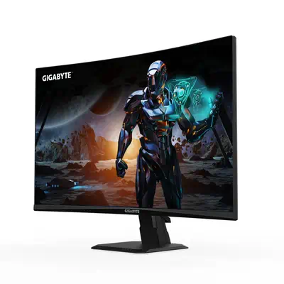 GS27FC Moniteur de jeu incurvé 27" FHD - 1920 x 1080, 1500R, 180Hz, 1 ms, 250 cd/m², FreeSync Premiu - Gigabyte - Ecran Ordinateur - visuel 2