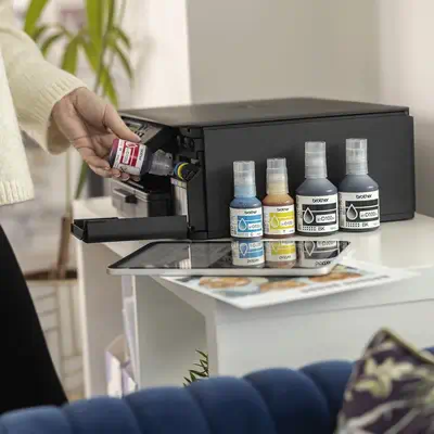 Brother DCPT530DW Jet d'encre A4 6000 x 1200 DPI 27 ppm Wifi - Impression - visuel 4