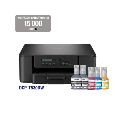 Brother DCPT530DW Jet d'encre A4 6000 x 1200 DPI 27 ppm Wifi - Impression - visuel 2