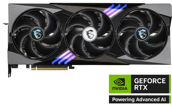 GeForce RTX5090 GAMING TRIO OC 32GB - MSI - Carte graphique - visuel 4