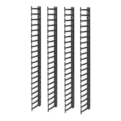 Gestionnaire de câbles vertical pour armoires réseau NetShelter SX (Qté 4) - APC - Rack et Armoire - visuel 1