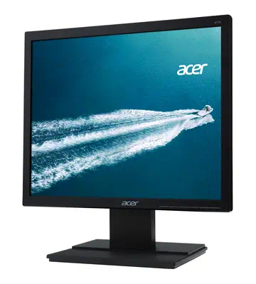 Acer V6 V176L écran plat de PC 43,2 cm (17") 1280 x 1024 pixels SXGA LCD Noir - Ecran Ordinateur - visuel 2