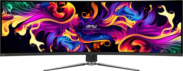 MSI MPG 491CQPX QD-OLED écran plat de PC 124,5 cm (49") 5120 x 1440 pixels Dual QHD Noir - Ecran Ordinateur - visuel 6