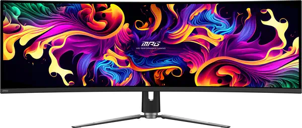 MSI MPG 491CQPX QD-OLED écran plat de PC 124,5 cm (49") 5120 x 1440 pixels Dual QHD Noir - Ecran Ordinateur - visuel 4