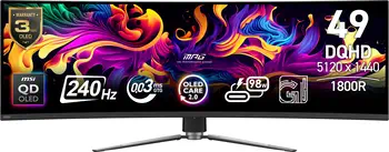 Achat responsable Ecran Ordinateur MSI 49"