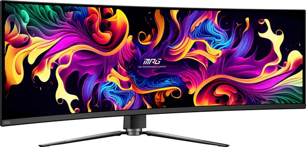 MSI MPG 491CQPX QD-OLED écran plat de PC 124,5 cm (49") 5120 x 1440 pixels Dual QHD Noir - Ecran Ordinateur - visuel 3