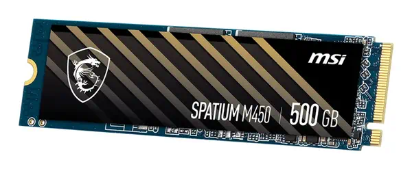 SPATIUM M450 PCIe 4.0 NVMe M.2 500GB V1 - MSI - Disque dur SSD - visuel 4