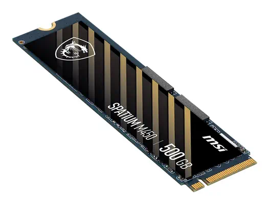 SPATIUM M450 PCIe 4.0 NVMe M.2 500GB V1 - MSI - Disque dur SSD - visuel 3