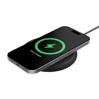 Belkin WIA012HQBK chargeur d'appareils mobiles Smartphone Noir Secteur Recharge sans fil Charge rapi - Boitier d'alimentation - visuel 3