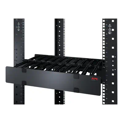 NetShelter Gestion des câbles - Rack 19P - 2Ux4p profondeur - Cache d'un côté - APC - Rack et Armoire - visuel 3