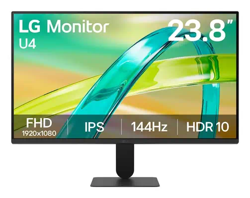 LG 24U411B-B écran plat de PC 60,5 cm (23.8") 1920 x 1080 pixels Full HD LCD Noir - Ecran Ordinateur - visuel 1