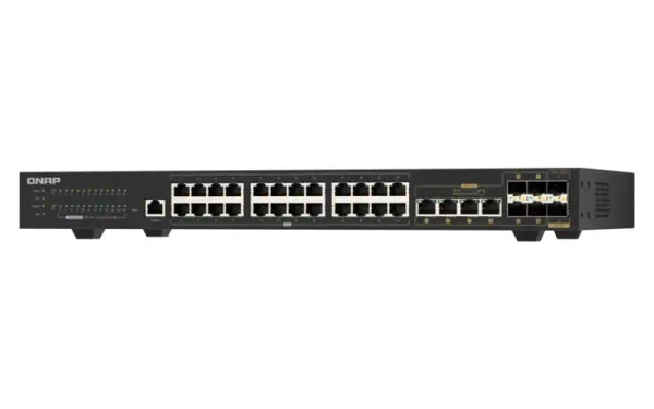 QNAP QSW-M2130-4C2S24T commutateur réseau Géré L2 2.5G Ethernet (100/1000/2500) 1U Noir - Switchs et Hubs - visuel 3