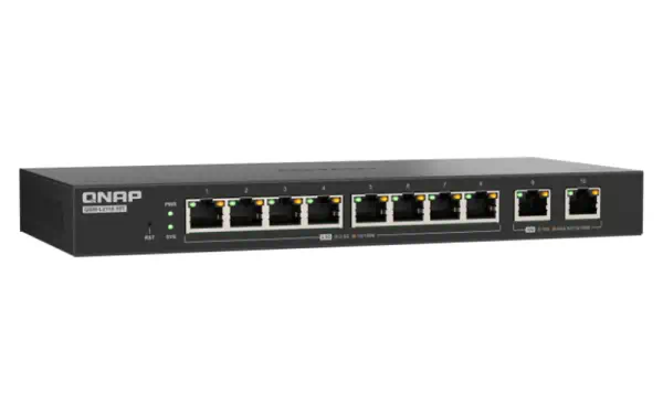 QNAP QSW-L2110-10T commutateur réseau Géré Bureau Noir - Switchs et Hubs - visuel 6