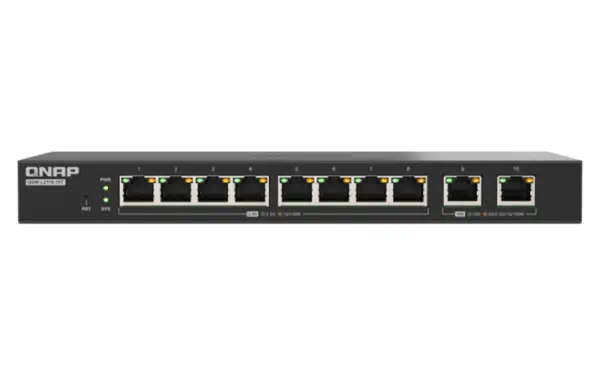 QNAP QSW-L2110-10T commutateur réseau Géré Bureau Noir - Switchs et Hubs - visuel 1