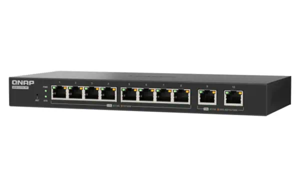 QNAP QSW-L2110-10T commutateur réseau Géré Bureau Noir - Switchs et Hubs - visuel 7