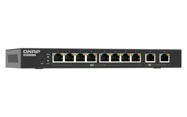 QNAP QSW-L2110-10T commutateur réseau Géré Bureau Noir - Switchs et Hubs - visuel 5
