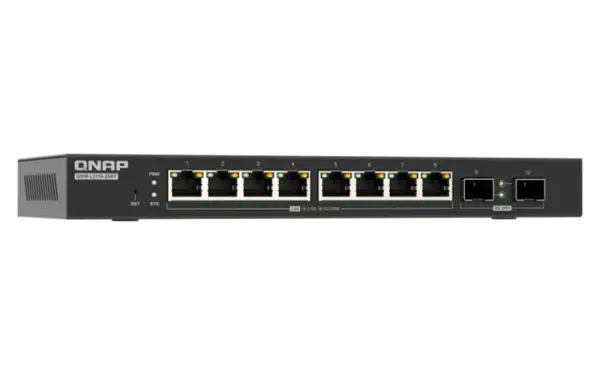 QNAP QSW-L2110-2S8T commutateur réseau Géré Bureau Noir - Switchs et Hubs - visuel 2