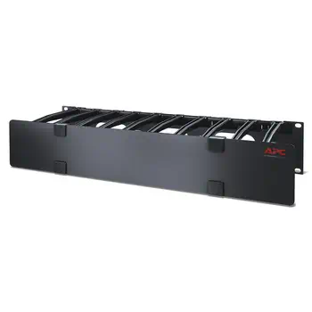 NetShelter - Passe-câbles horizontal - 2U - Profondeur 15 cm - 1 côté avec capot meilleur prix
