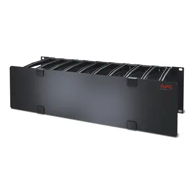 NetShelter - Passe-câbles horizontal - 3U - Profondeur 15 cm - 1 côté avec capot - APC - Rack et Armoire - visuel 1