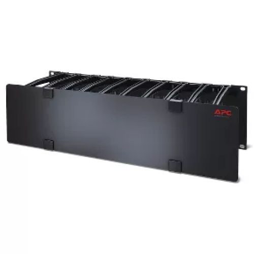 Vente Rack et Armoire APC 3U Horizontal Cable Manager 6 Fingers top and bottom