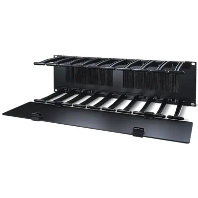 NetShelter - Passe-câbles horizontal - 3U - Profondeur 15 cm - 1 côté avec capot - APC - Rack et Armoire - visuel 2