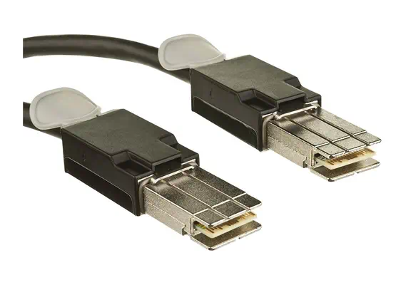 Cisco CAB-STK-E-0.5M-RF câble InfiniBand et à fibres optiques 0,5 m Noir - Accessoire Réseau - visuel 1