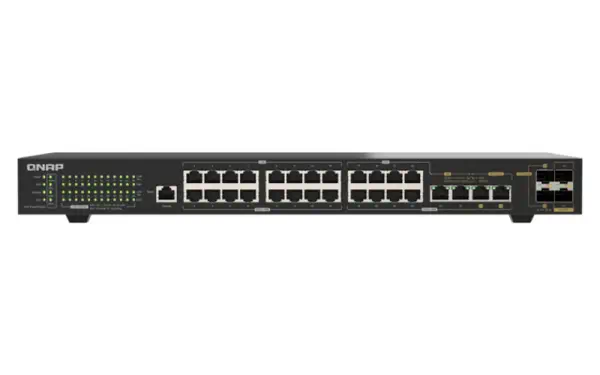 QNAP QSW-M2130P-2C2S26T commutateur réseau Géré L2 2.5G Ethernet (100/1000/2500) Connexion Ethernet, - Switchs et Hubs - visuel 1