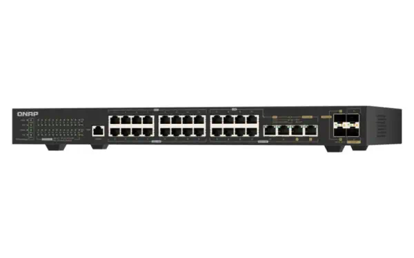 QNAP QSW-M2130P-2C2S26T commutateur réseau Géré L2 2.5G Ethernet (100/1000/2500) Connexion Ethernet, - Switchs et Hubs - visuel 3
