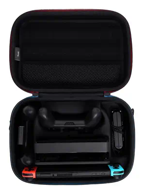 Trust GXT 1247 Boîtier robuste Nintendo Noir, Bleu, Rouge - Sacoche & Housse - visuel 6