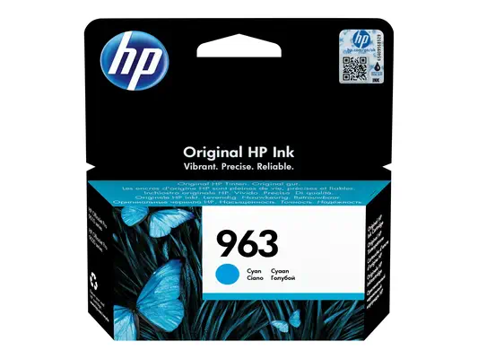HP 963 Cyan Original Ink Cartridge - Toner - visuel 1