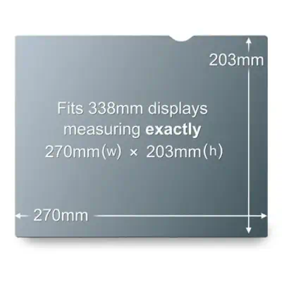 PF13.3 Notebook Privacy Filter - 3M - Protection d'écran et Filtre - visuel 3