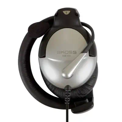 Koss SB45 Casque Avec fil Arceau Appels/Musique Noir, Argent - Accessoire Divers - visuel 3