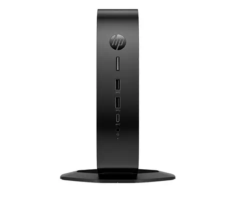 HP Elite t755 3 GHz Windows 10 IoT Enterprise 1,4 kg Noir V2546 - Client léger - visuel 1