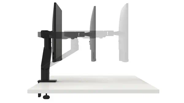 DELL MSA20 support d'écran plat pour bureau 96,5 cm (38") Noir - Dell - Accessoire Moniteur - visuel 5